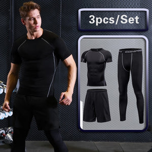 Men's Pullover Compression Sportswear Suit