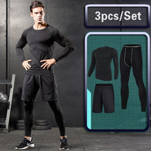 Load image into Gallery viewer, Men&#39;s Pullover Compression Sportswear Suit
