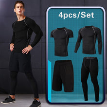 Load image into Gallery viewer, Men&#39;s Pullover Compression Sportswear Suit